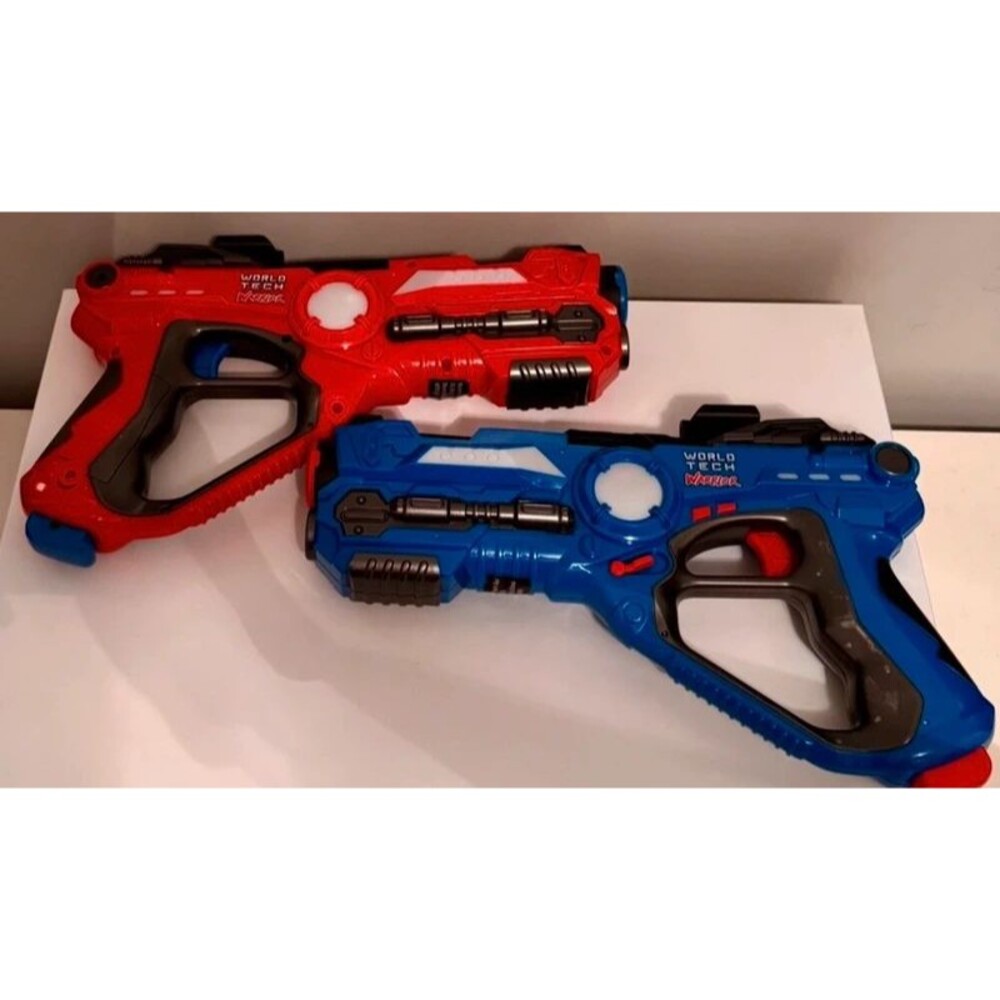 Kids Toy: World Tech Warrior Pair of Laser Tag Guns